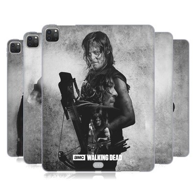 OFFICIAL AMC THE WALKING DEAD DOUBLE EXPOSURE GEL CASE FOR APPLE SAMSUNG KINDLE