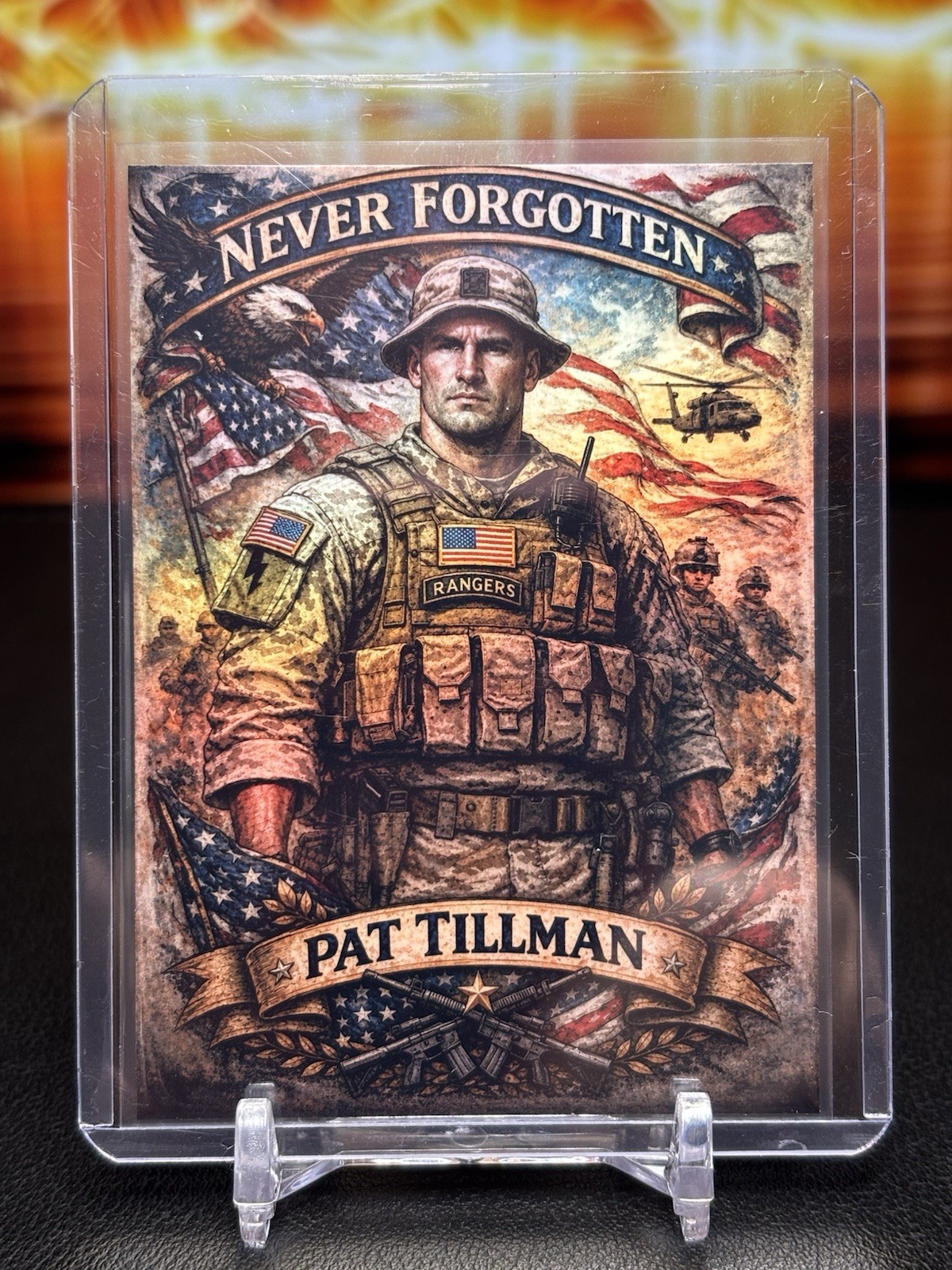 Pat Tillman Custom Card Cardinals