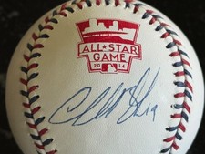 CHARLIE BLACKMON 2014 ASG All-Star Game Signed Baseball Autograph ROCKIES