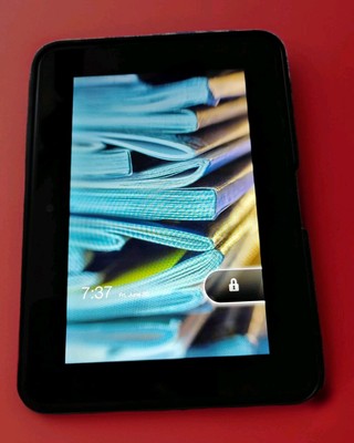 Amazon Kindle Fire HD X43Z60 16MB Wi-Fi 7 inch TouchScreen Tablet With Hardshell