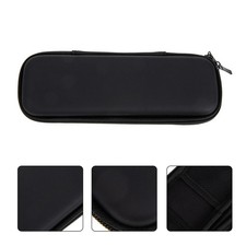 Black Eva Harmonica Storage Pouch Shock Resistant Carry Bag with Mesh Pocket