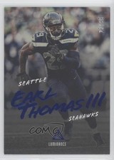 2018 Panini Luminance Blue Luminance 23/99 Earl Thomas III #86 0r2f