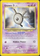 Pocket Scout - Unown [K] 58/64 Neo Revelation Regular - Pokémon Card