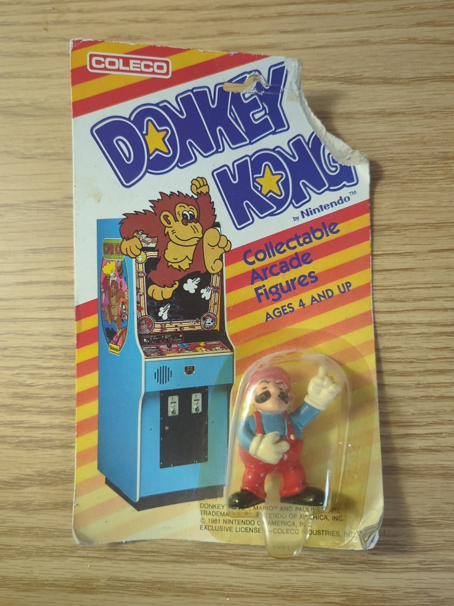 Super Mario 1981 Donkey Kong Coleco RARE Vintage Nintendo HTF 1980