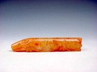 Old Nephrite Jade Stone Carved Sculpture Ancient Monster Crouching #07092303 — photo 1