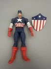 Vintage Captain America 6" action figure 2007 Hasbro Marvel Legends