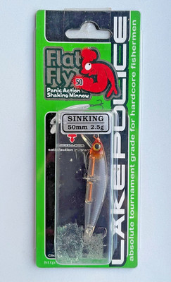 Illex Jackall Flat Fly 50SP   Clear Ikura Head   Wobbler Made in JAPAN