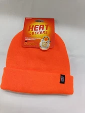 Heat Lockers The Revolutionary Thermal Hat Unisex M/L Orange