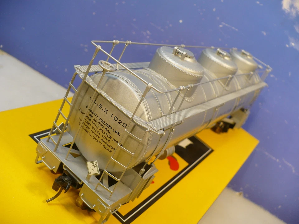 BRASS O Sunset 2 Rail J&L 3-Dome 坦克汽车 F/P 无底价 — 第 4/4 张图片