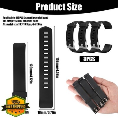 hoeslaw Watch Bands for ID115plus HR Very Fit Pro Multicolor