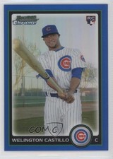 2010 Bowman Draft Chrome Blue Refractor 179/199 Welington Castillo #BDP36 0af