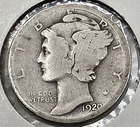 1920D  Mercury Dime - 106 Years Old!!  ☆ BELOW SILVER VALUE ☆