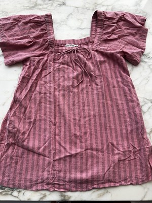 roller rabbit dress size small fits like OSFA.  Only worn a few times by me.