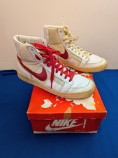 Vintage Nike Dynasty HI w/Box White Men's sneakers US 7.5 Korea 1981