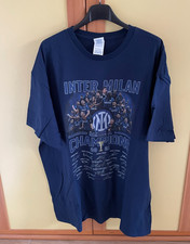 INTER FC T-SHIRT 19 SCUDETTO BLU GRAFICA DEI PROTAGONISTI TAG XL