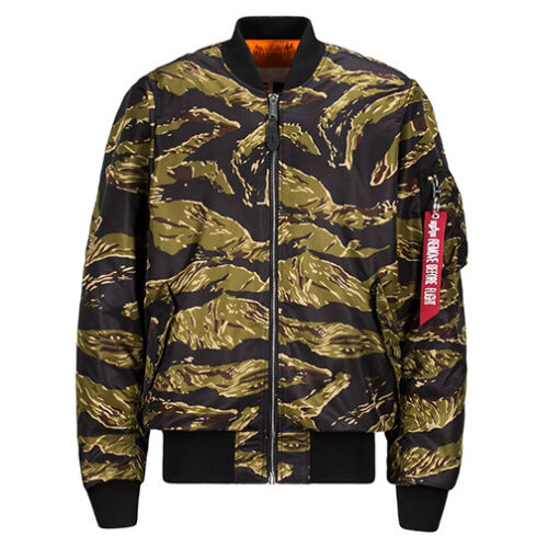Alpha Industries MA-1 Coalition Blood Chit Bomber Jacket - CLEARANCE PRICE! - Picture 1 of 3