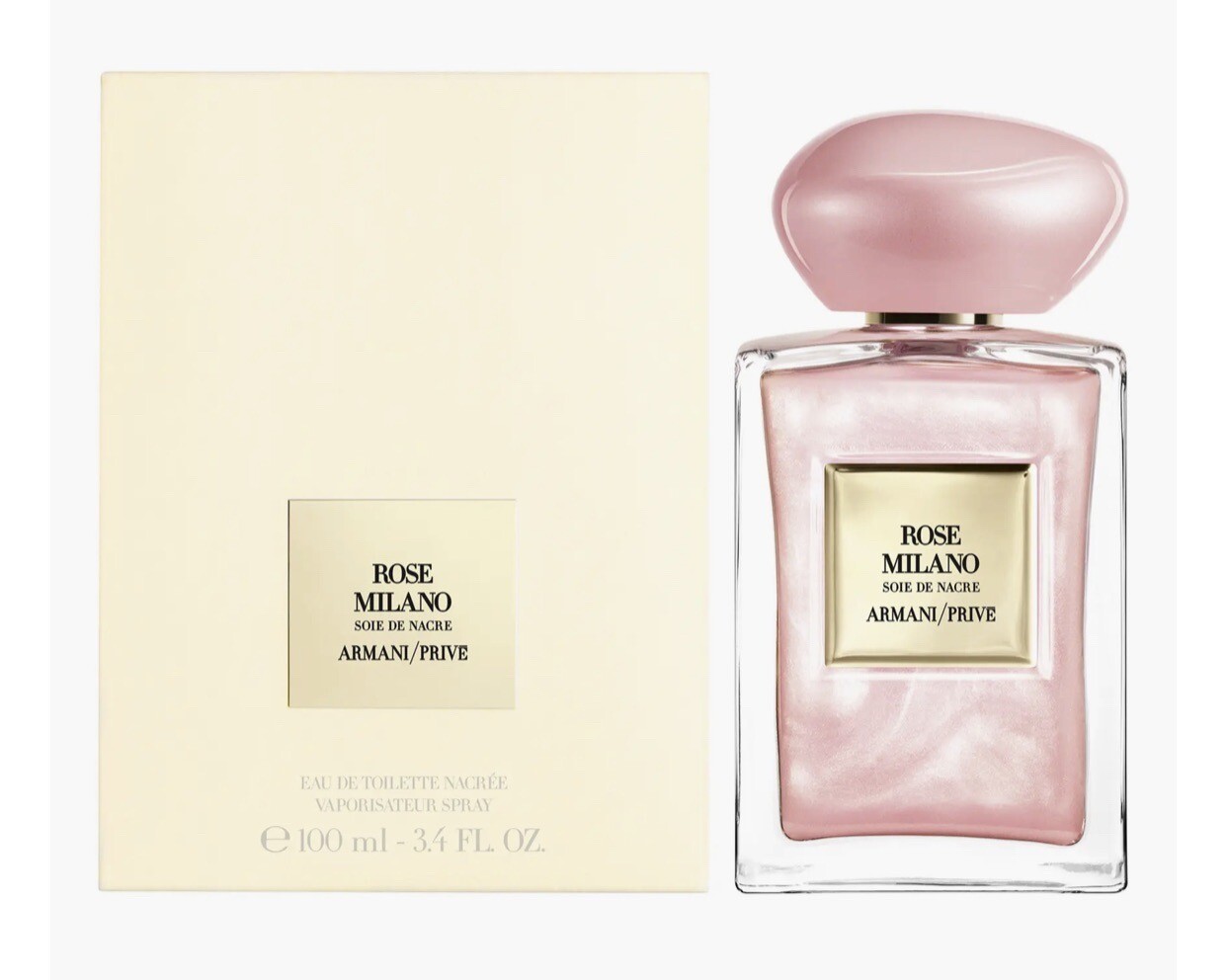 Armani Prive ROSE MILANO EDT Spray 3.4oz / 100ml New & Sealed In 