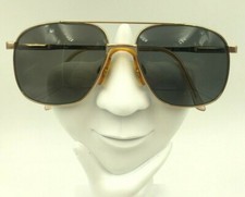 Vintage Morchan Jonathan Gold Plated Metal Pilot Sunglasses FRAMES ONLY