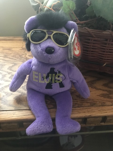 elvis beanie baby worth