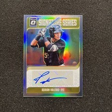 2018 Donruss Optic ADRIAN VALERIO #SS-AV Signature Series AUTO - BASEBALL CARD