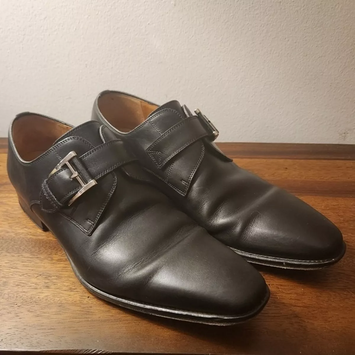Magnanni single hotsell monk strap