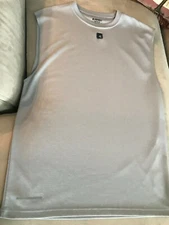  And 1 Black & Gray Sleeveless Basketball Activewear TrainingTank Top Sz Medium 