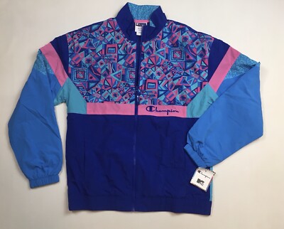 Champion x MTV Music Collab Windbreaker Jacket Retro Limited Edition Men’s  M New