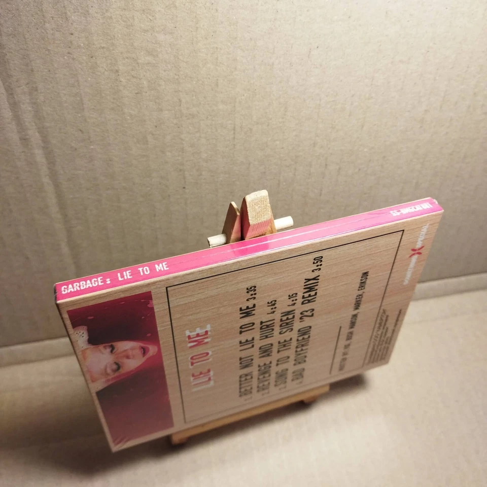 Garbage - Lie To Me (Single) (Wood Box, mini CD) Sealed - Image 3 of 3