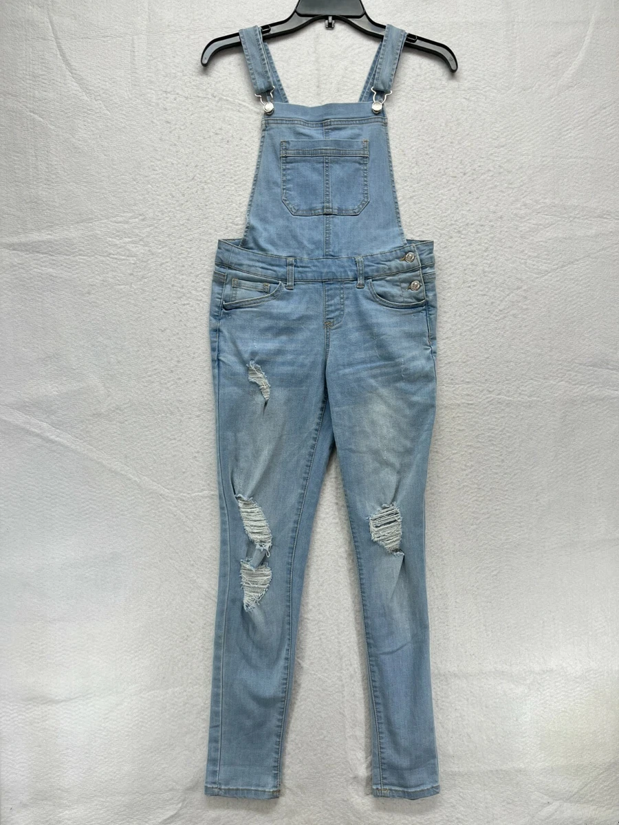 Forever 21 hotsell distressed overalls