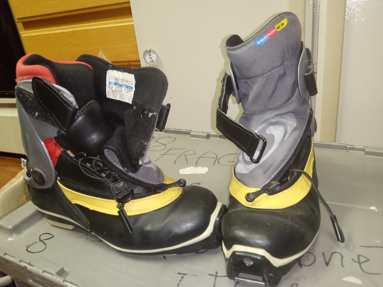 Scarponi da sci di fondo SALOMON Team Combi taglia EU37 4 5 US SNS Profil 780314