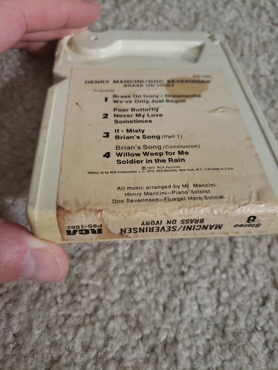 Henry Mancini - Doc Severinsen, Brass on Ivory, RCA, P8S-1862, 8