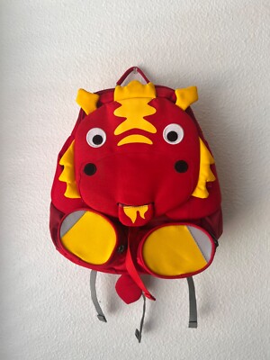 AFFENZAHN sustainable Red Dragon Large Friend Backpack