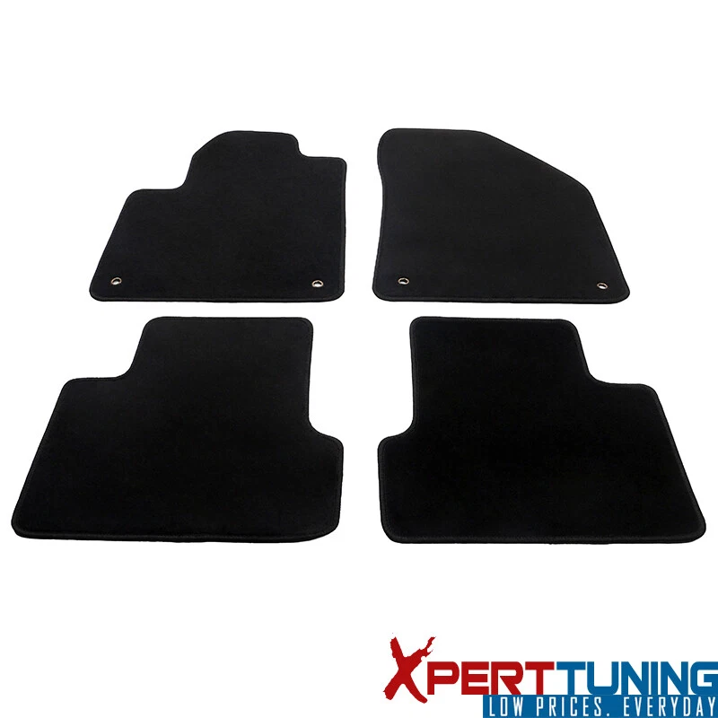 Подходит для Jeep Cherokee 14-23 противоскользящие нейлоновые передние задние напольные коврики ковер 4 шт. черные - Изображение 2 из 4