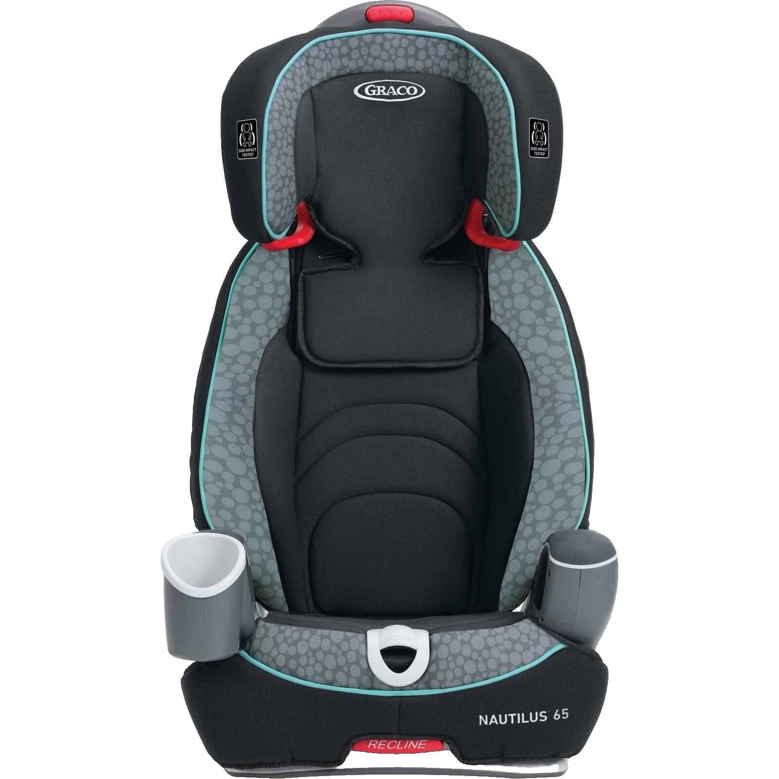 Multicolor asientos de coche de bebé convertible mirando hacia adelante (5-40lbs)