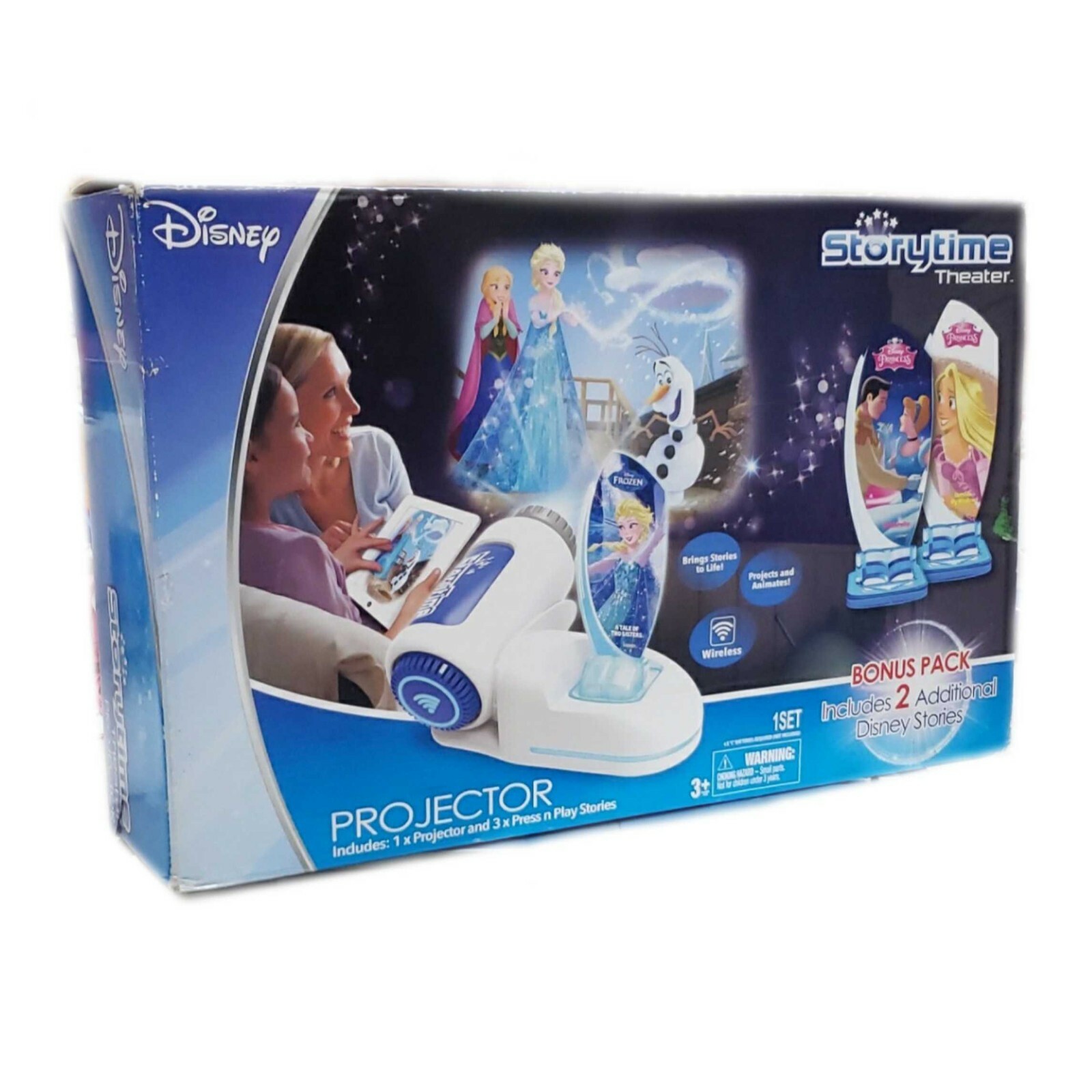 Disney Tech Machine Disney - Tech 4 Kinds Storytime Theater Projector Bonus Pack. (Used ...