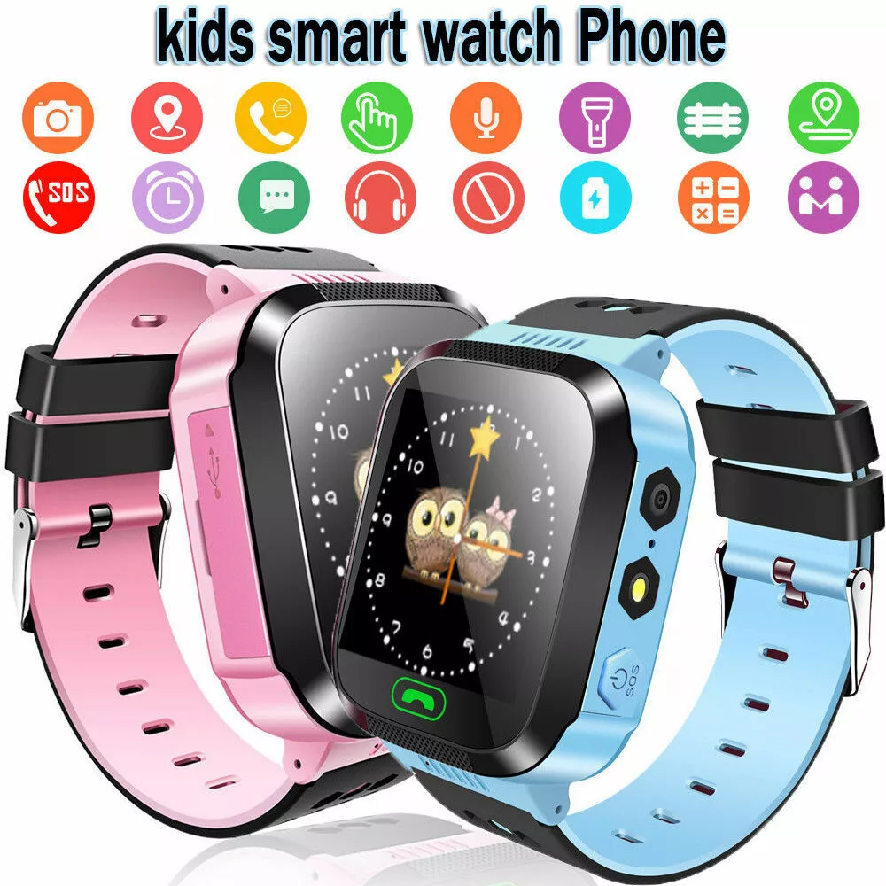 Smart Watch Camera GSM SIM SOS Call Phone Game Watches Boys Girls UK | eBay