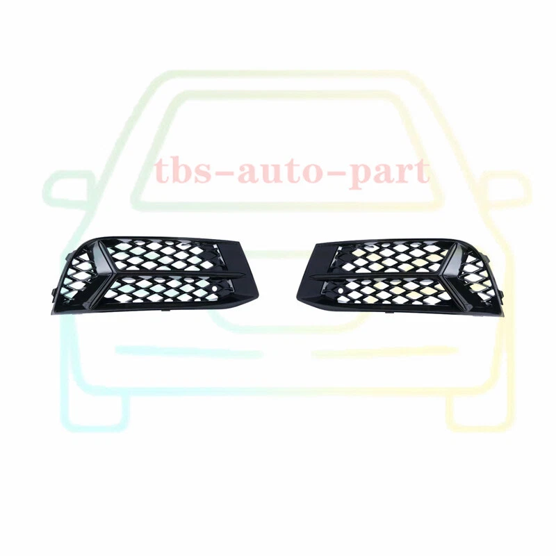 Cubierta de faros antiniebla parachoques delantero para Audi A3 Sedán 2017-2021 A3 Cabriolet 2017-19 Foto 2 de 4