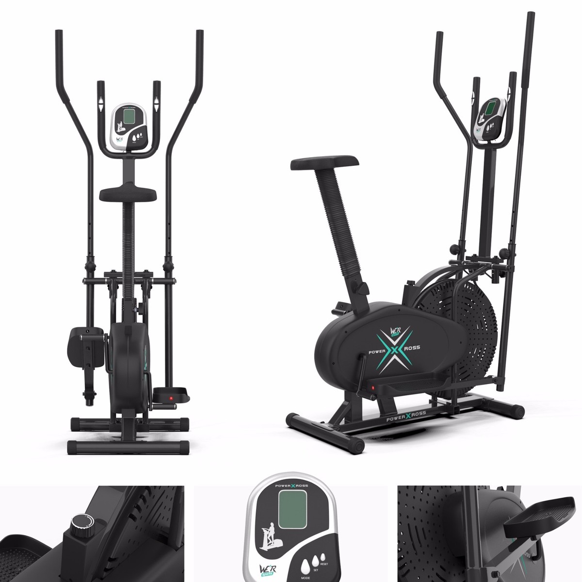 Workout In One Exercise Bike And Cross Trainer Viavito Setry In