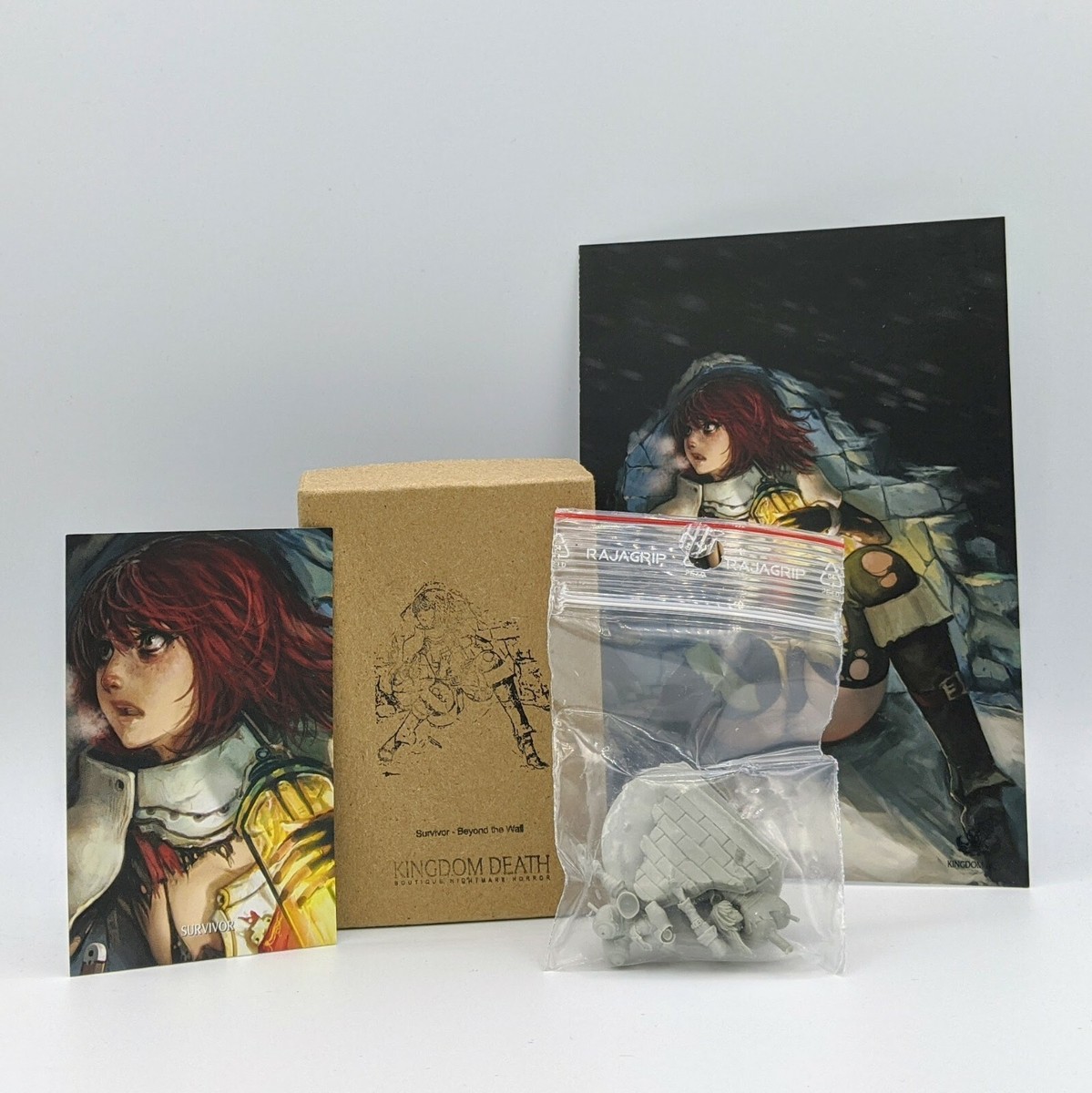 Kingdom Death Monster Scared Survivor Beyond the Wall Resin