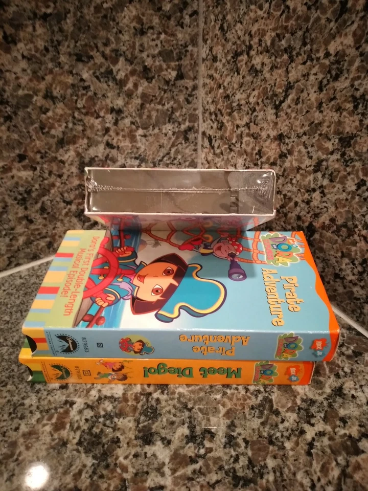 Dora The Explorer "VHS tapes" (ONE CASSETTE IS FACTORY SEALED) - Image 3 of 3
