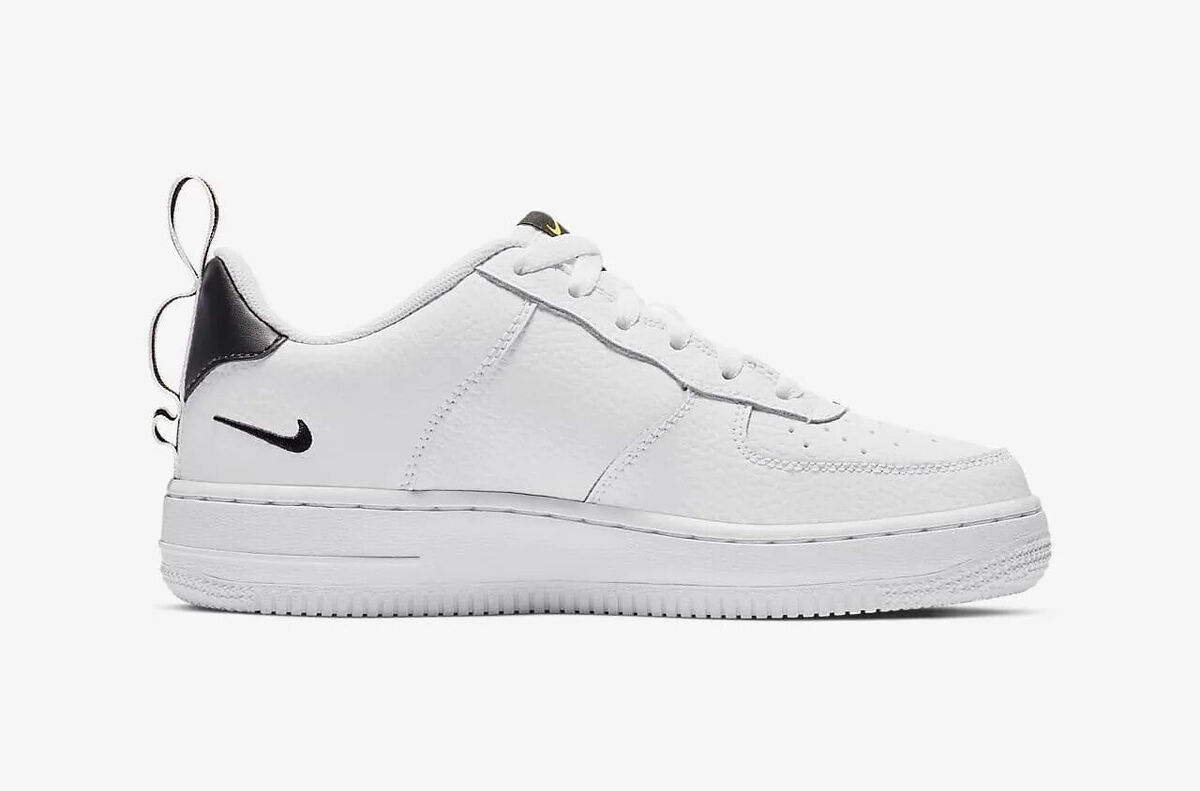 Nike Air Force 1 Low Utility White Black GS, AR1708-100