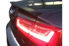Passend für AUDI A6 C7 Limousine Heckspoiler Spoiler ABT style, Brilliantschwarz