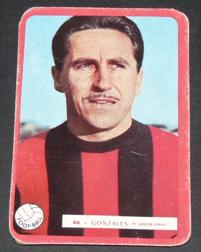 Carte à Jouer Just Fontaine - Mirroir Sprint 1960 - Football Vintage (état Mauvais)