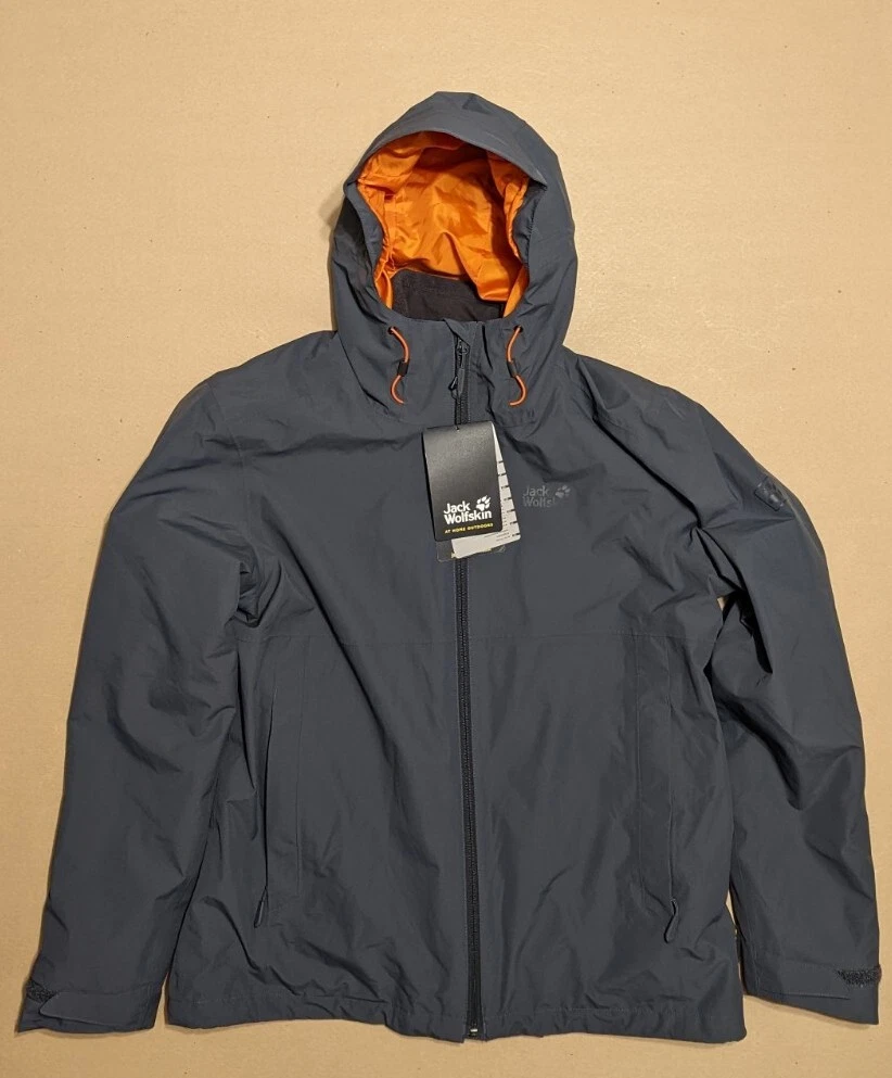 Straat Bourgondië Streng Jack Wolfskin North Discovery Norrland 3 in 1 Winter Jacket US Medium Asia  Large | eBay