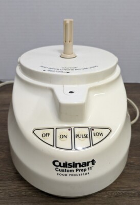 Cuisinart Prep 11 Plus Food Processor Motor Base Only EV-11PC6 White - Tested