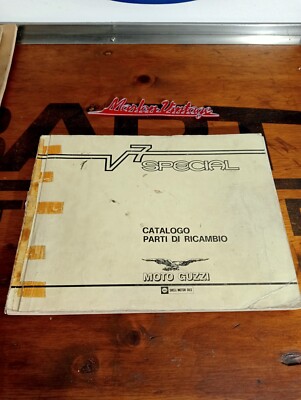 Catalogo Parti Di Ricambio MOTO GUZZI V7 SPECIAL