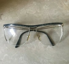 GUCCI AUTHENTIC VINTAGE EYEGLASSES NEW ORIGINAL GOLD FRAME GG2306 ITALY