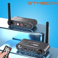 GTMEDIA A1 Bluetooth 5.2 Receiver for Home Stereo USB MIC RCA Coaxial Adapter US