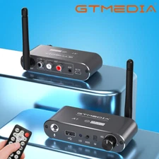 GTMEDIA A1 Bluetooth 5.2 Receiver for Home Stereo USB MIC RCA Coaxial Adapter US