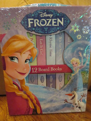 Disney Frozen Book Block , 12 Board Books | eBay
